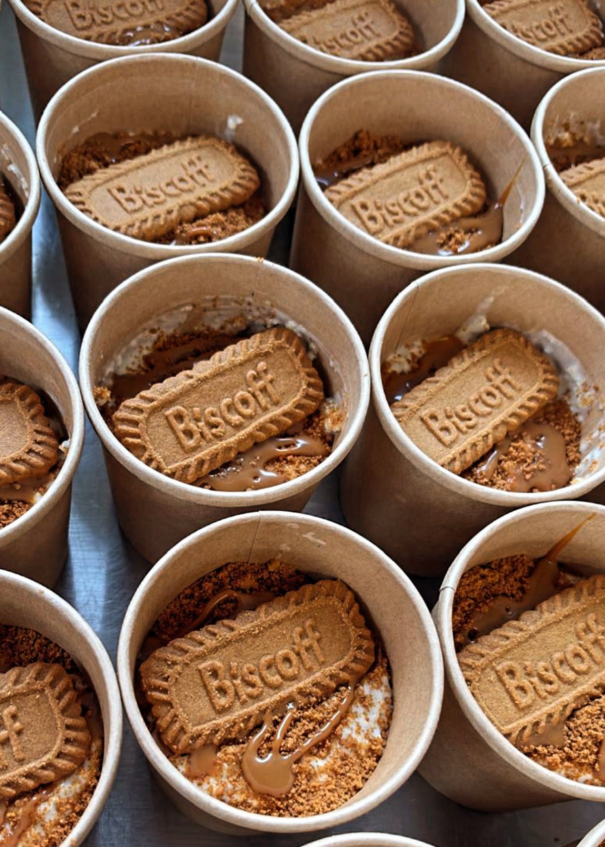 x2 Biscoff Protein Oats 470kcal, 62g carb, 8g fat, 34g protein - per pot (Sun/Mon - Delivery)