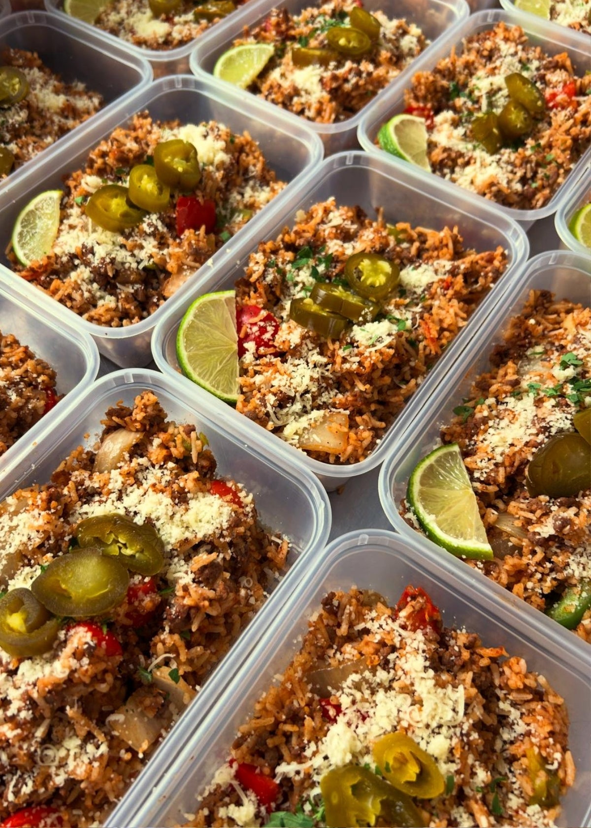 Beef Taco Fried Rice 402kcal, 52g carbs, 7g fat, 34g protein (Wed/Thur - Delivery)