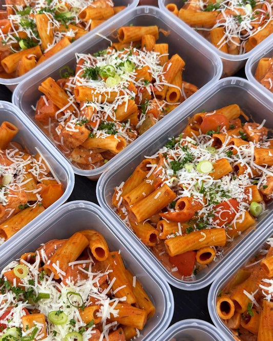 Cajun Chicken Pasta 518kcal, 63g carb, 8g fat, 43g protein (Wed/Thur - Delivery)
