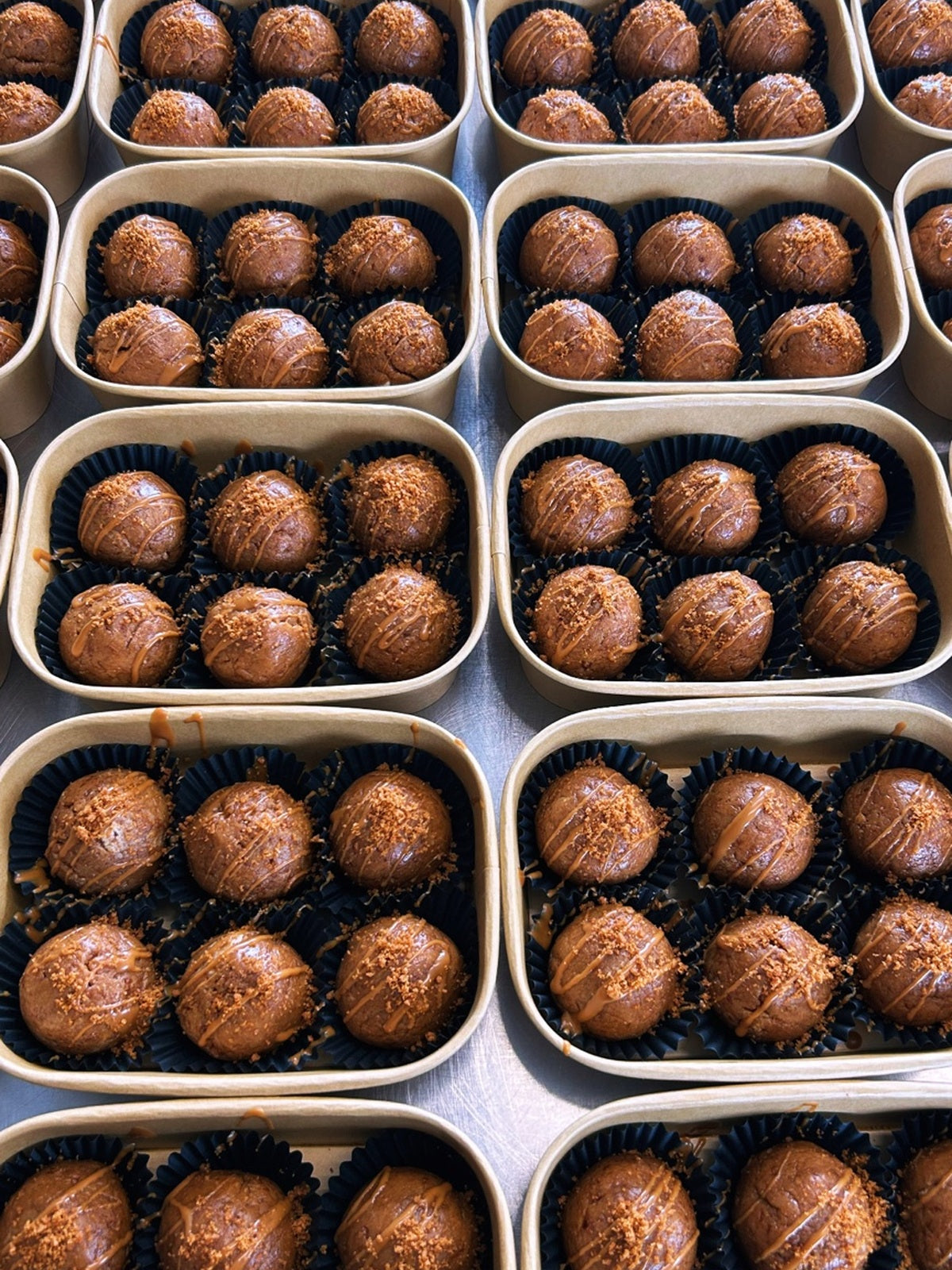 Biscoff Protein Balls 157kcal, 20g carb, 9g fat, 6g protein - per ball (Wed/Thur - Delivery)