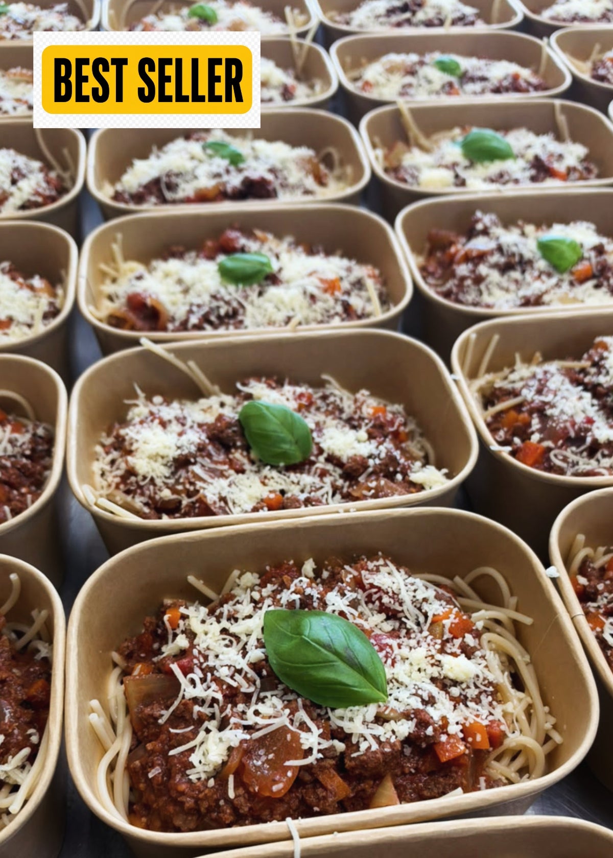 Spaghetti Bolognese 502kcal, 66g carb, 9g fat, 39g protein (Sun/Mon - Delivery)