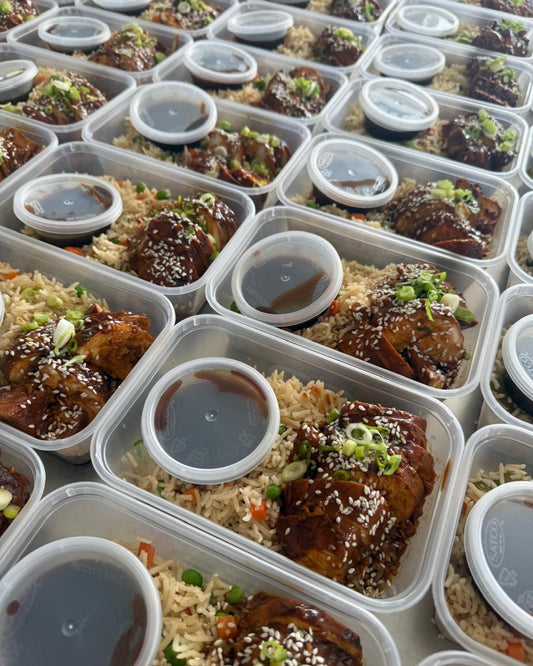 Teriyaki Chicken 464kcal, 72g carb, 2g fat, 37g protein (Sun/Mon - Delivery)