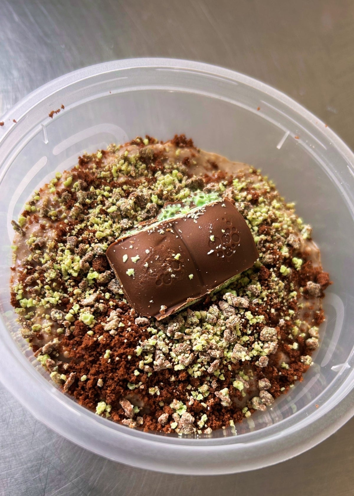 x2 Mint Aero Protein Oats 450kcal, 50g carb, 12g fat, 33g (Wed/Thur - Delivery)