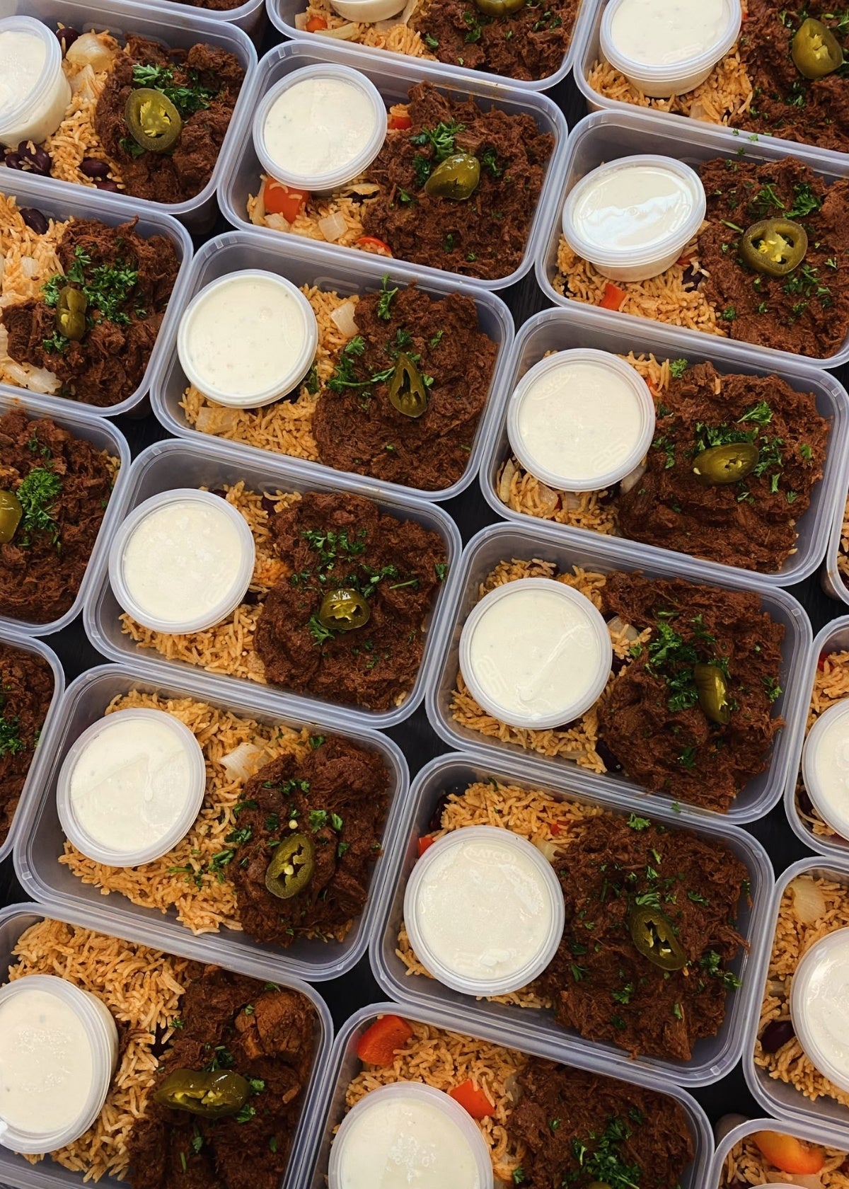 Birria Beef 492kcal, 59g carb, 10g fat, 41g protein (Sun/Mon - Delivery)